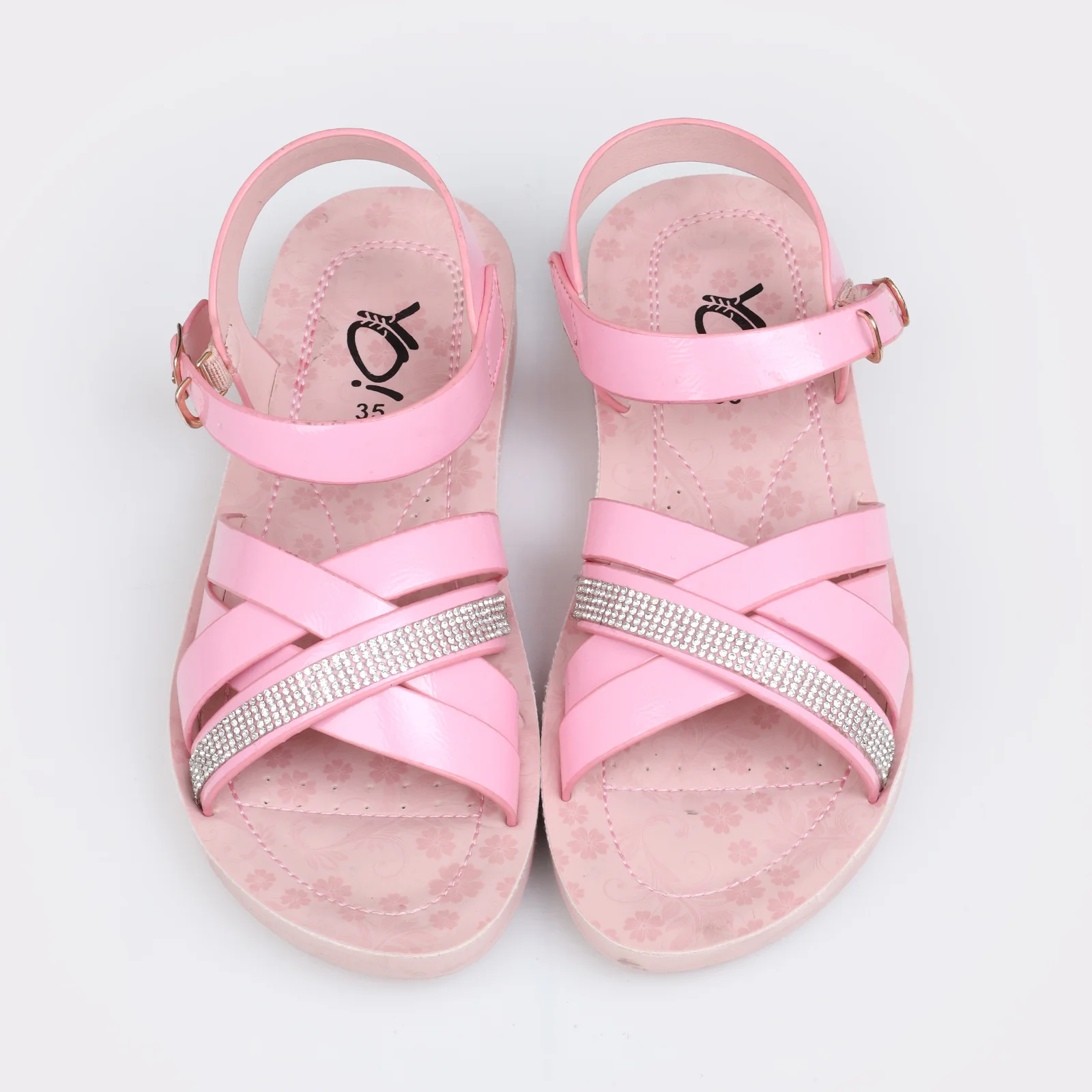 Girls Strappy Sandals - Image 3