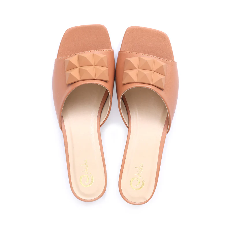 L-EK-0201025-Studded Formal Slipper - Image 3