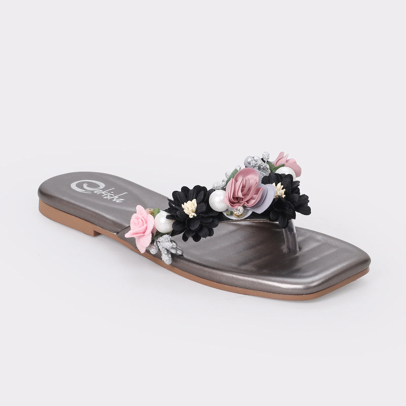 Women's Floral Chappals - Image 2