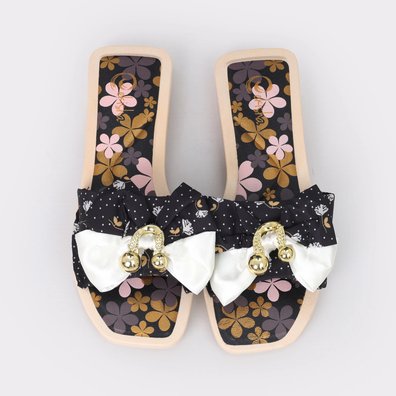 Women's Floral Slippers - Image 4