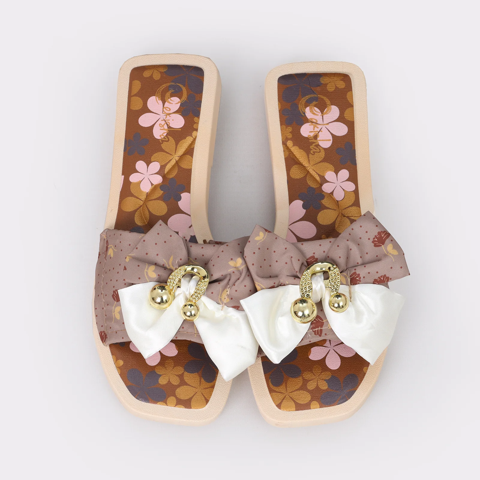 Women's Floral Slippers - Image 4