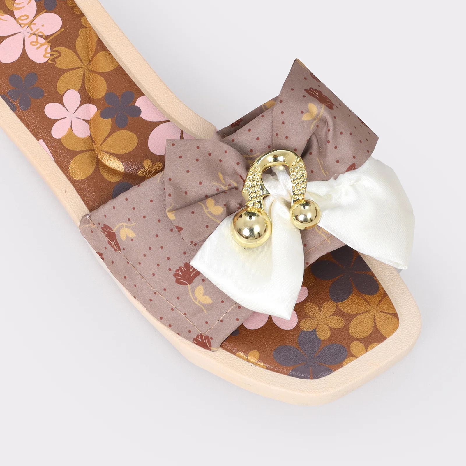 Women's Floral Slippers - Image 7