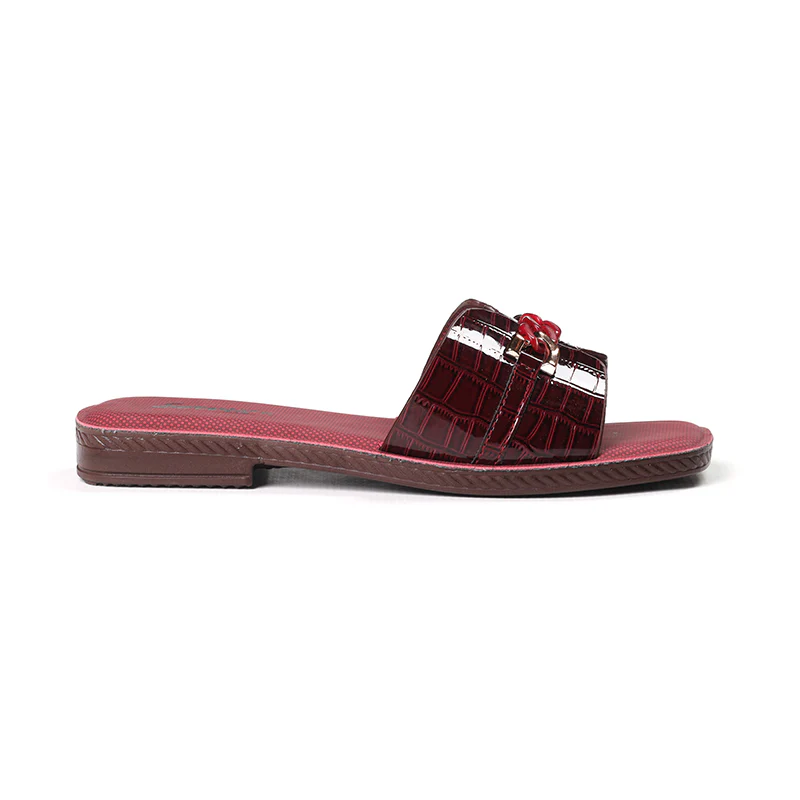 Women's Glossy Chappal - Image 2