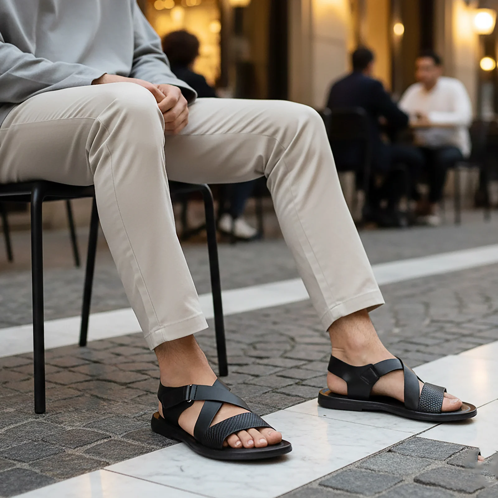 Men's Strapped Sandals