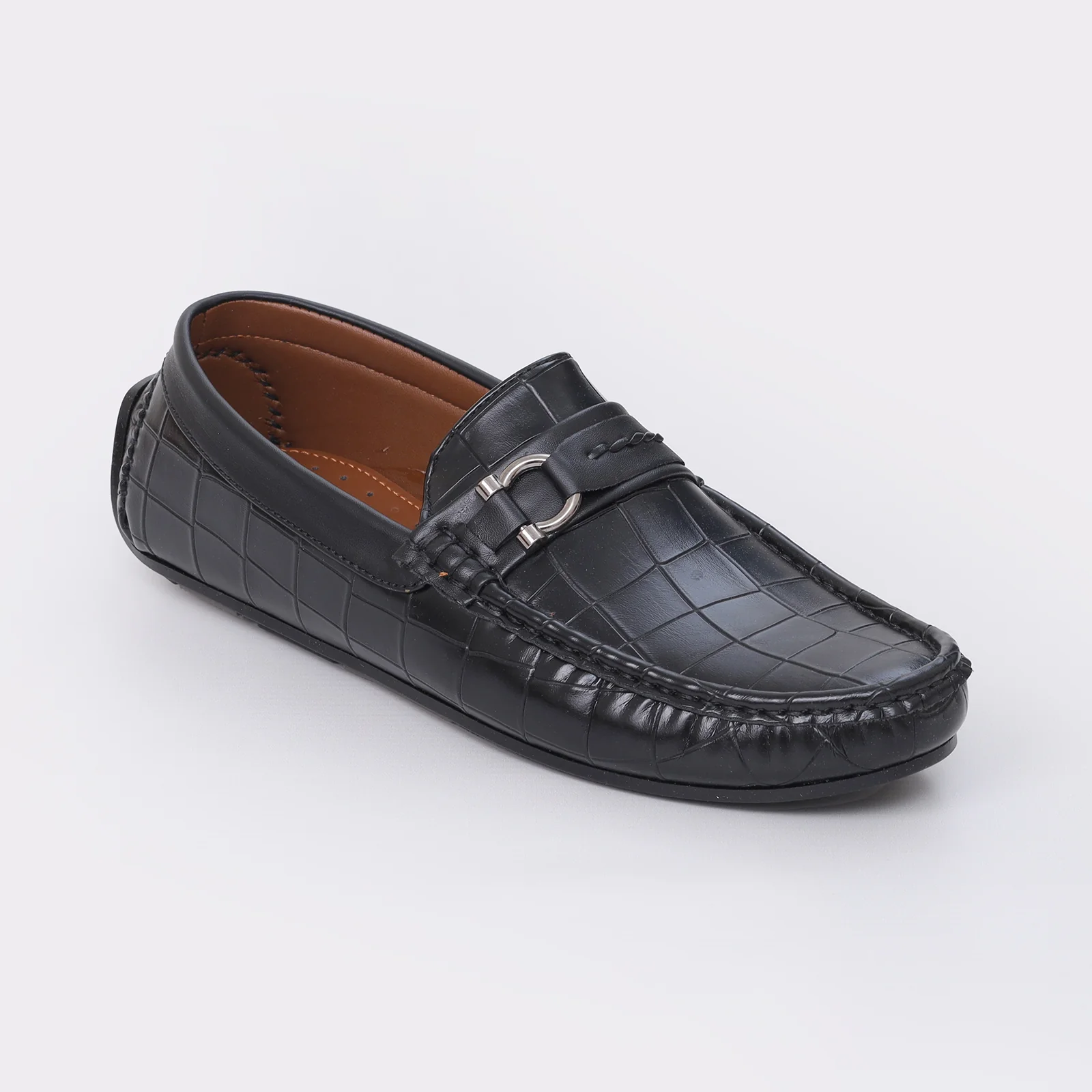 Men's side buckle moccs