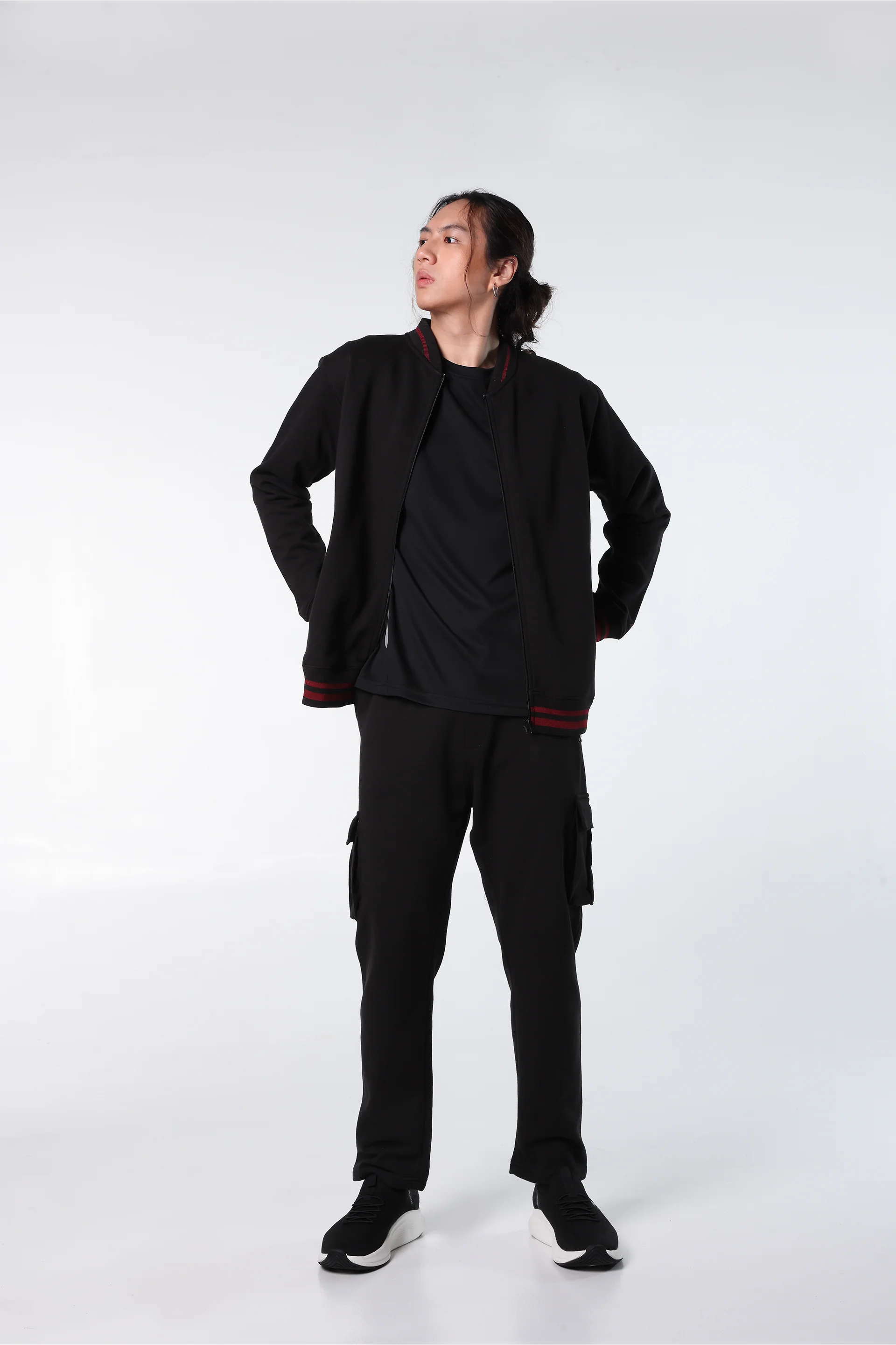 Athleisure Bomber Jacket - Image 4